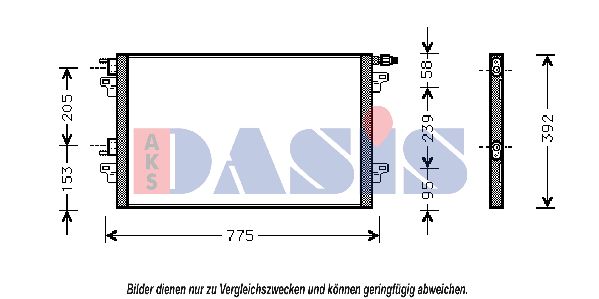 AKS DASIS Kondensaator,kliimaseade 182002N